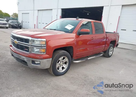 2015 Chevrolet Silverado 1500 2Lt из США, поврежденный, VIN 3GCUKREC4FG238537